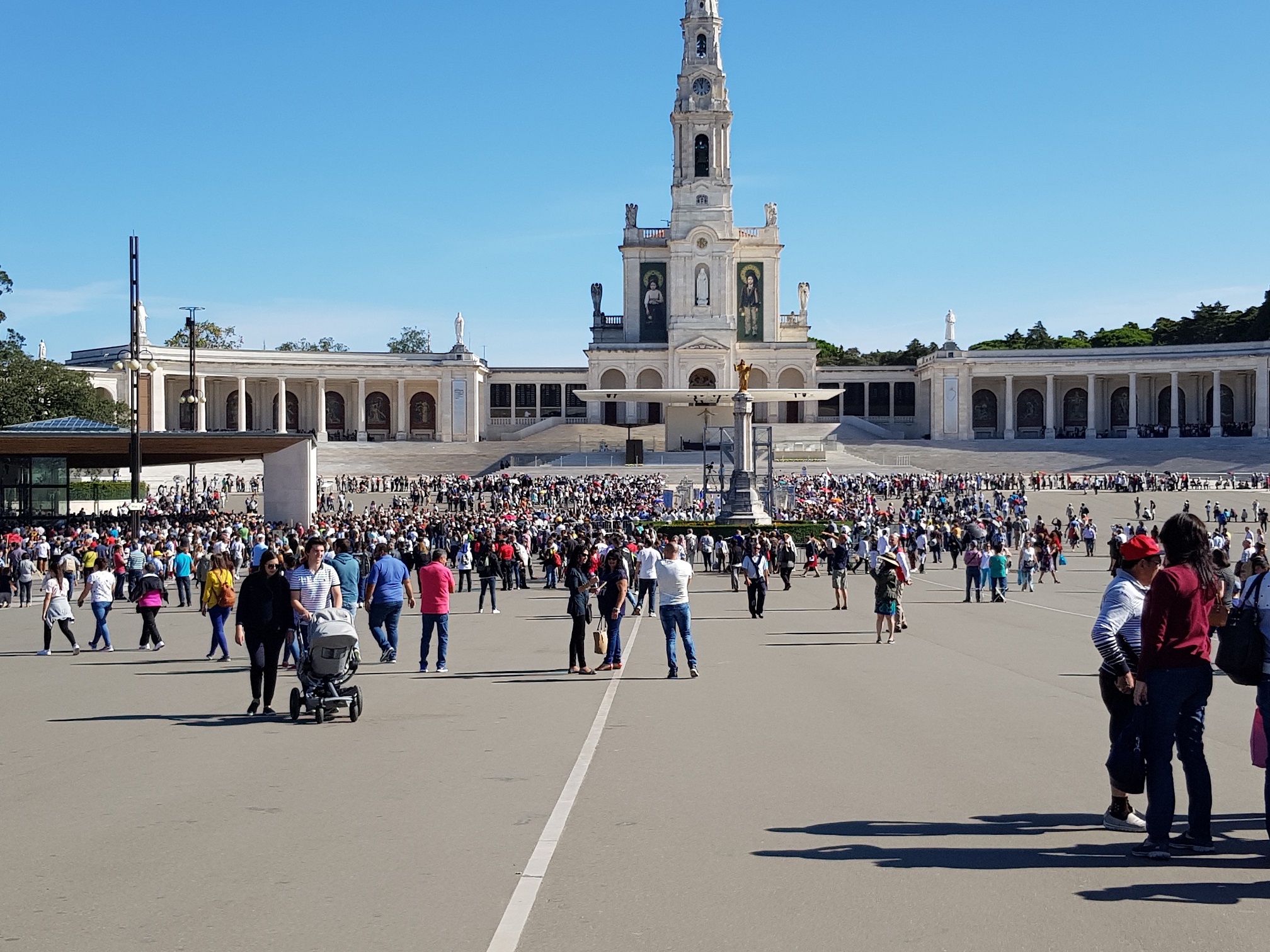 Photo de la place de la ville de Fatima